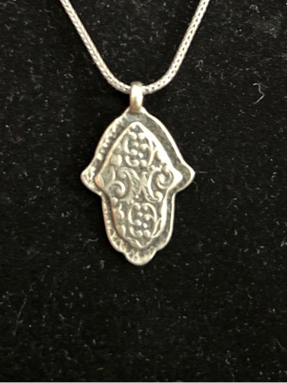 Silpada Silver Talisman Pendant Necklace - Picture 2 of 3